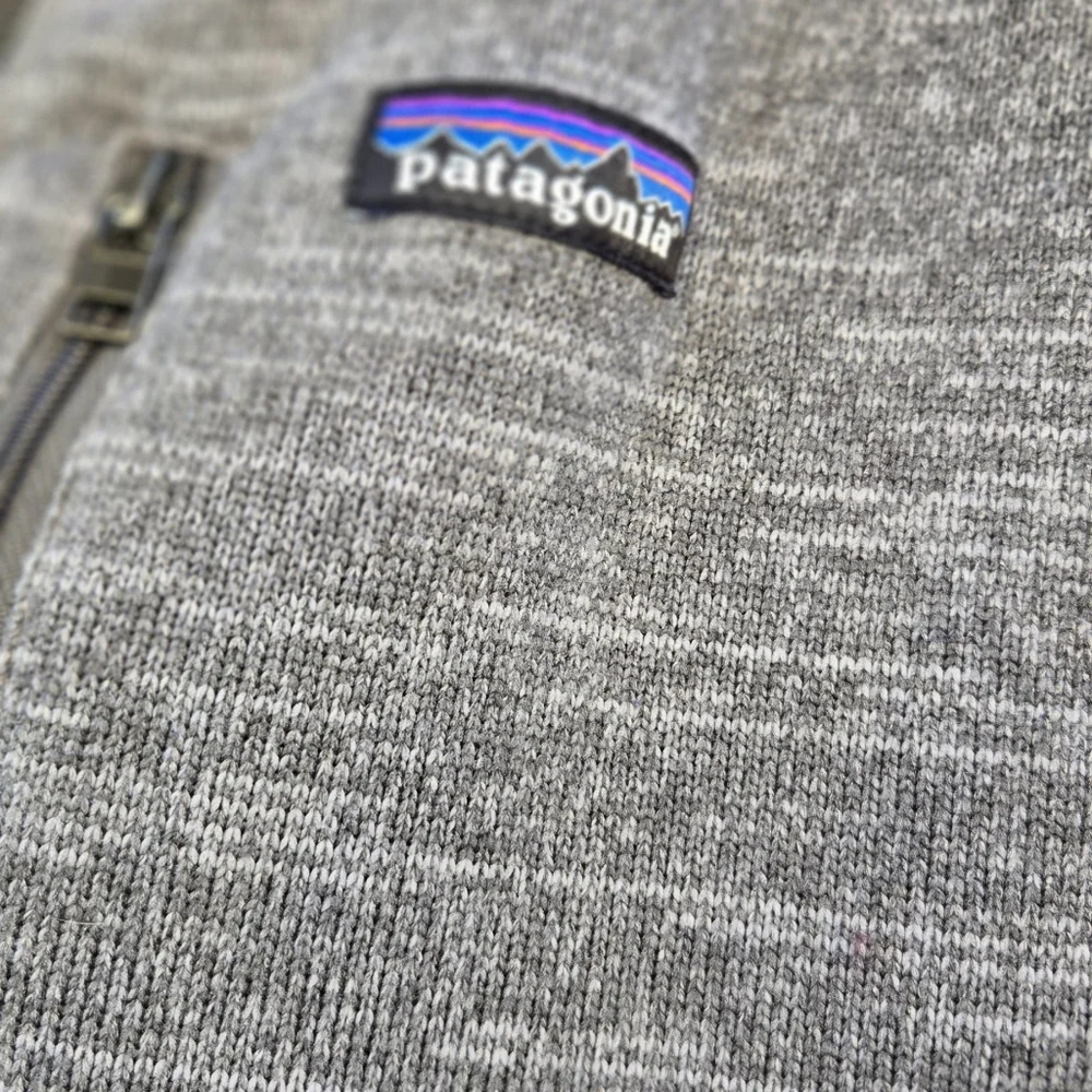 Patagonia Grey Quarter Zip Sweatshirt - Picture 4 of 9